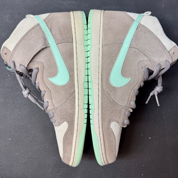Size 11 - VNDS Nike Dunk Pro SB High Soft Grey/Mint- *2012- (305050-030)